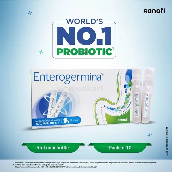 enterogermina oral suspension 5 ml